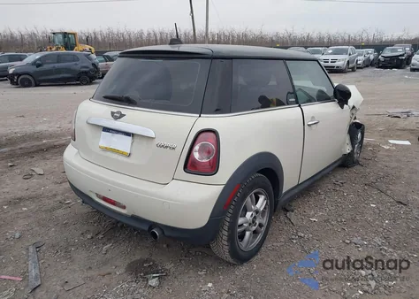2012 Mini Cooper z USA, uszkodzony, nr VIN WMWSU3C57CT257565